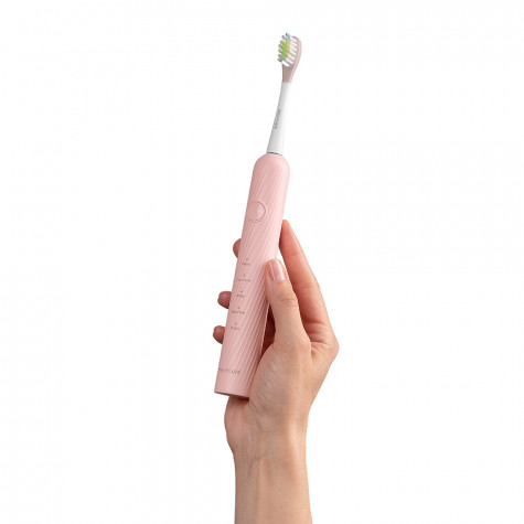Электрическая звуковая зубная щётка Revyline RL 044 Pink