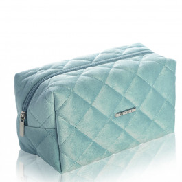 Косметичка дорожная вельветовая Revyline, голубая